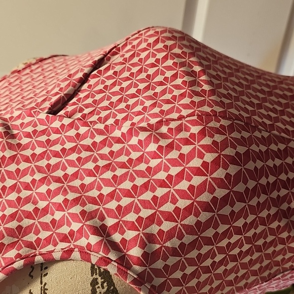 New York & Company Pink Patterned Long Sleeve Dress - Picture 3 of 13